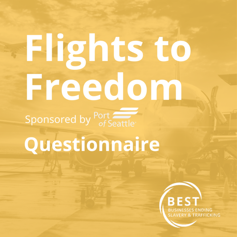 Flights to Freedom – Questionnaire – Sponsored by Port of Seattle