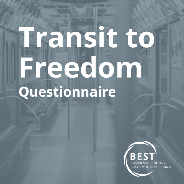 Transit to Freedom – Questionnaire
