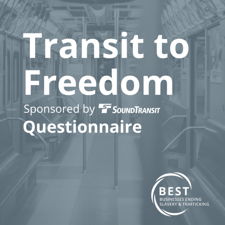 Transit to Freedom – Questionnaire – Sponsored by Sound Transit