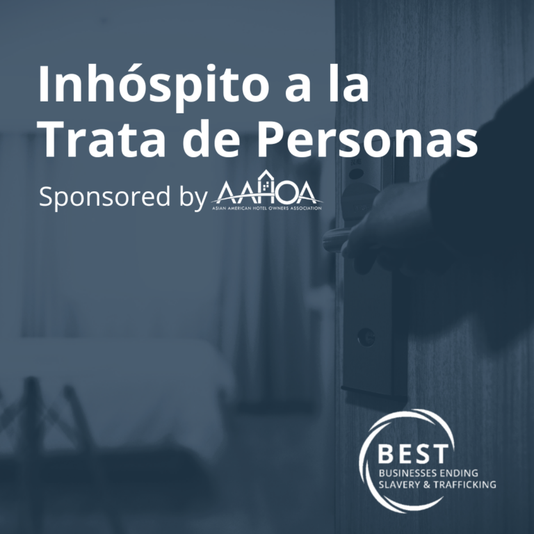 Inhóspito a la Trata de Personas – Curso Individual – Patrocinado por AAHOA